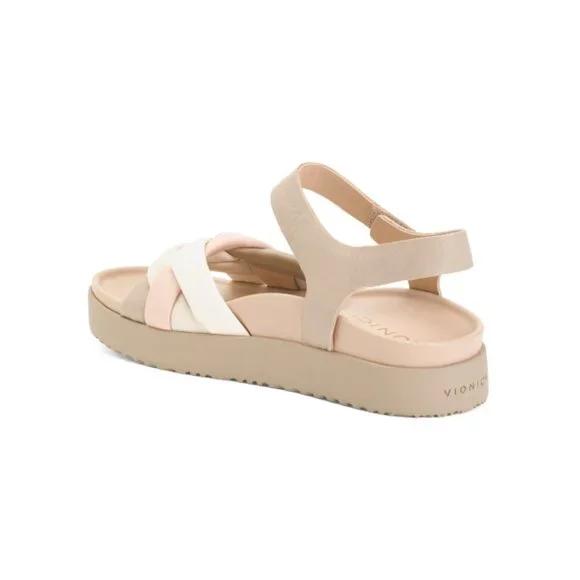 VIONIC Multi Leather Rosa Comfort Sandals Sandals
